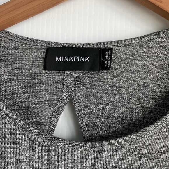 MINKPINK Revolution layered overlay t-shirt dress - Picture 4 of 8